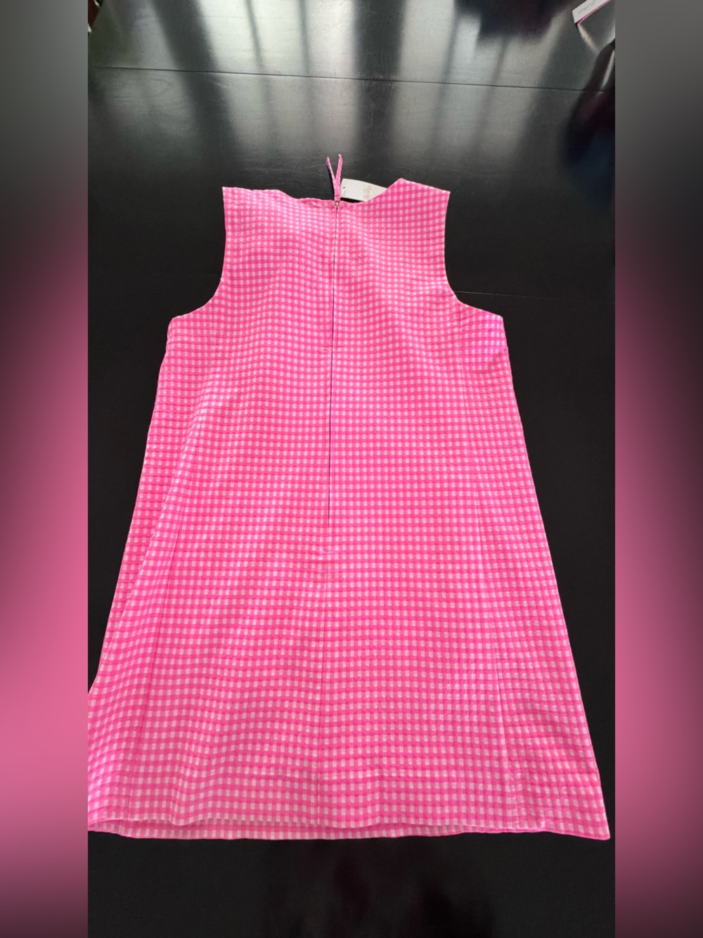 LILLY PULITZER EDITA
STRETCH Pink Gingham Dress with Rosette Accent. NWT Size 14 - Picture 9 of 9